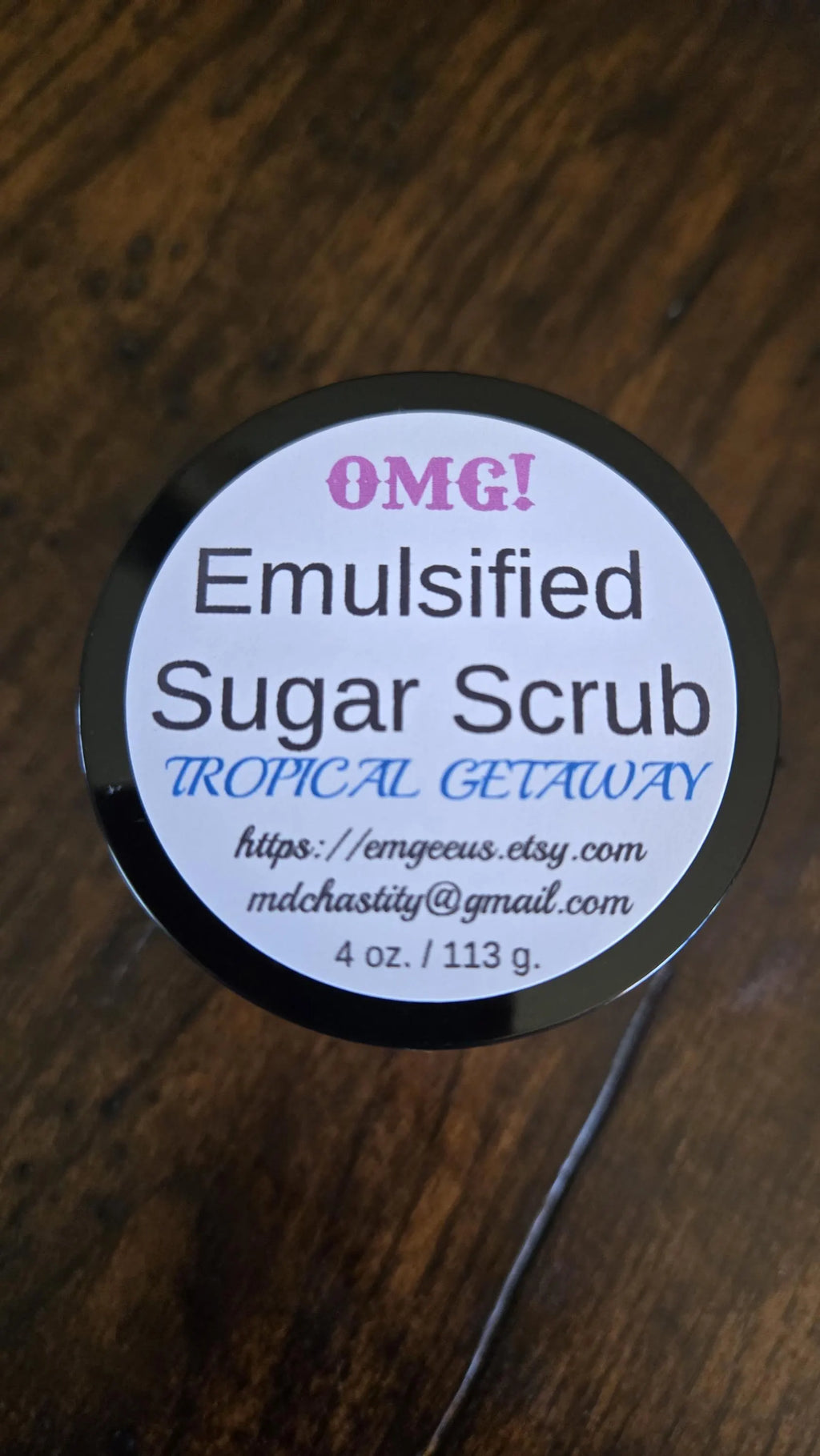 Sugar Scrub