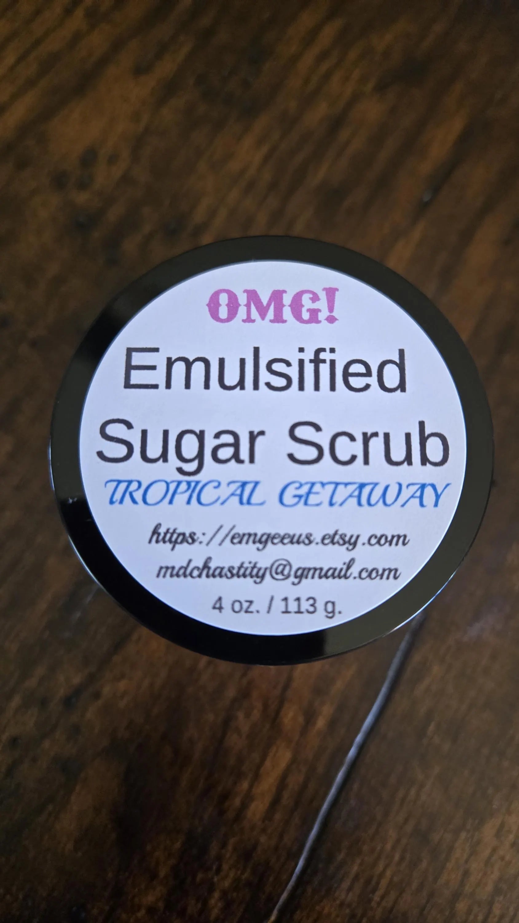 Sugar Scrub